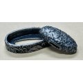 Fuchi-Kashira Set "Aranami"