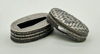 Fuchi-Kashira Set "Ajiro"