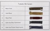 Photo: Tsuka-ito Silk 10mm wide 1m Multicolor 